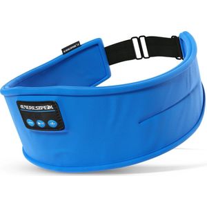 EverestPeak® Bluetooth Slaapmasker - Slaaptrainer - Met 3 in 1 Koptelefoon - 25x10CM- Blauw