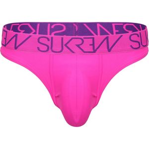 SUKREW Classic Thong Shocking Pink - MAAT XS - Heren Ondergoed - String voor Man - Mannen Thong