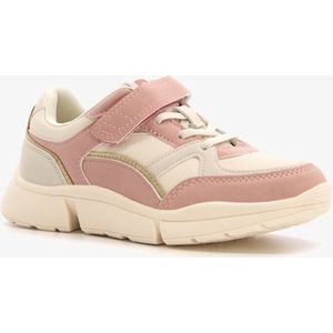 Blue Box meisjes dad sneakers roze goud - Maat 39 - Uitneembare zool