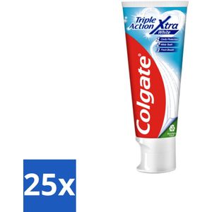 Colgate - Triple Action Whitening - Tandpasta - 75ml - Bulkverpakking - 25 stuks