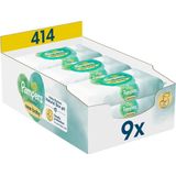 Pampers - Harmonie New Baby - Billendoekjes - 414 doekjes - 9 x 46