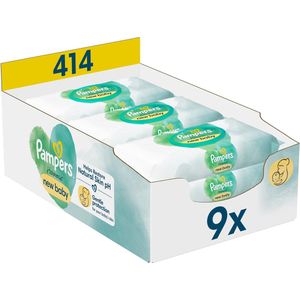 Pampers - Harmonie New Baby - Billendoekjes - 414 doekjes - 9 x 46