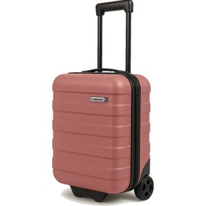 CabinMax Handbagage Trolley 24L – 40x30x20 cm – Wizz Air / Ryanair – Lichtgewicht Reiskoffer – Onderstoel Formaat – Roségoud