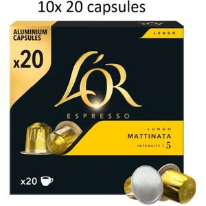 L'or Mattinata lungo - Multipak 10x 20 capsules