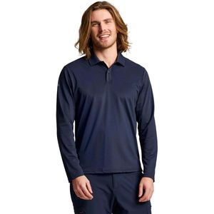 Slam Tech Pique Polo Ls - Sportswear - Volwassen
