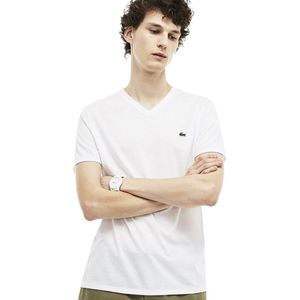 Lacoste Heren T-shirt - White - Maat XS