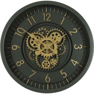Countryfield Wandklok Celestial metaal Ø46CM antraciet