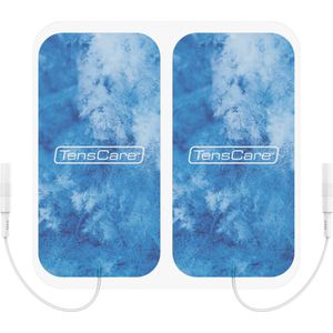 TensCare Cool Relief Elektroden pads 50x100mm – Langdurige Pijnverlichting met Menthol en Lidocaïne – 2 stuks