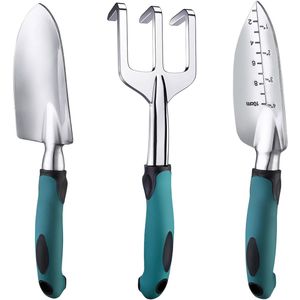 Unyqoos ® Tuingereedschapset van Drie Stuks voor Efficiënt en Gemakkelijk Tuinieren