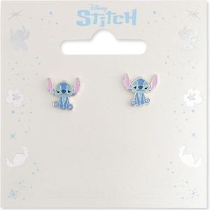 Disney - Oorknopjes - Zilver - Geëmailleerd - Stitch