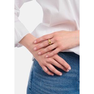 Thomas Sabo - TR2473-413 - Ring - Dames - Gerecycled Zilver - Geel Goud Verguld