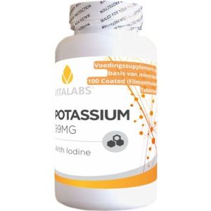 VitaTabs Kalium met Kelp Complex - 100 tabletten - Mineralen