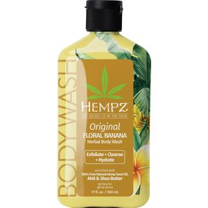 Hempz Original Floral Banana Herbal Body Wash 500ml