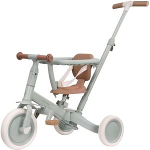 Little Dutch - 4in1 Driewieler - Groen - Materiaal: Metaal en Kunststof