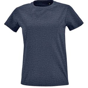 SOLS Dames/dames Imperial Fit T-Shirt met korte mouwen (Heide Denim)