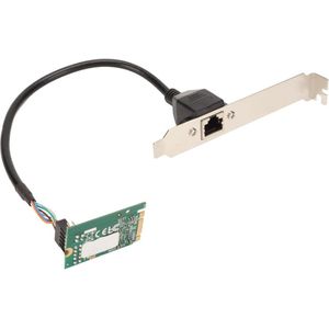 Server NIC I225 V Controller 2.5G RJ45 Port - Plug and Play - Energy Efficient Ethernet - Time Sensitive Networks - Compact Design - 10BASE TE Connection