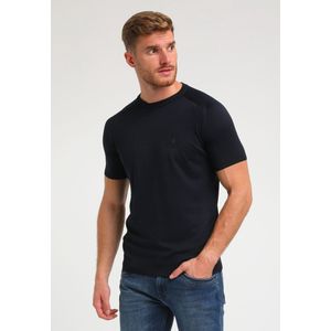 Gabbiano T-shirt T Shirt Knitted Ronde Kraag 154920 301 Navy Mannen Maat - S