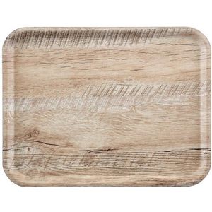 Cambro Madeira Gelamineerd Dienblad Licht Eiken 46cm DR585