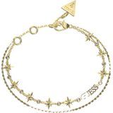 GUESS In The Sky Dames Armband Staal - Goud