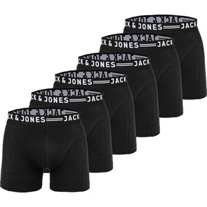 Jack&Jones Boxershorts SENSE TRUNKS 3 PACK Set van 6