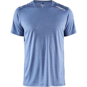 Craft - Rush Ss Tee - T-Shirt - Deep Melange - Polyester