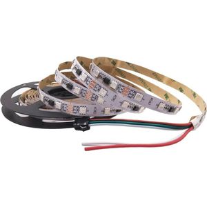 RGB Digitale LED Strip los - 5 Meter - 60LED/M - WS2811 - 12V - IP20