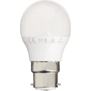 Xanlite EB470PCW P45 klassieke fitting B22 lampen bajonet stralingshoek 200 5,3 W komt overeen met 40 W LED B22 470 LM-lamp bajonet neutraal licht - EB470PCW, neutraal wit