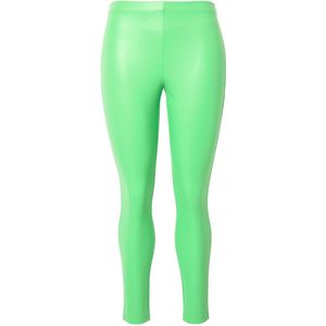 Angel of Style - Dames - Legging Skinny Fit leerlook - Kiwi - Maat 44