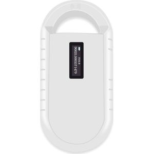 Chipreader - Chiplezer - Scanner - Tag Scanner - Handheld - Microchip Scanner - Voor alle huisdieren - Wit