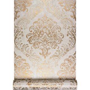 BAROK ORNAMENTEN BEHANG | Klassiek - goud roomwit - A.S. Création Metropolitan Stories 3