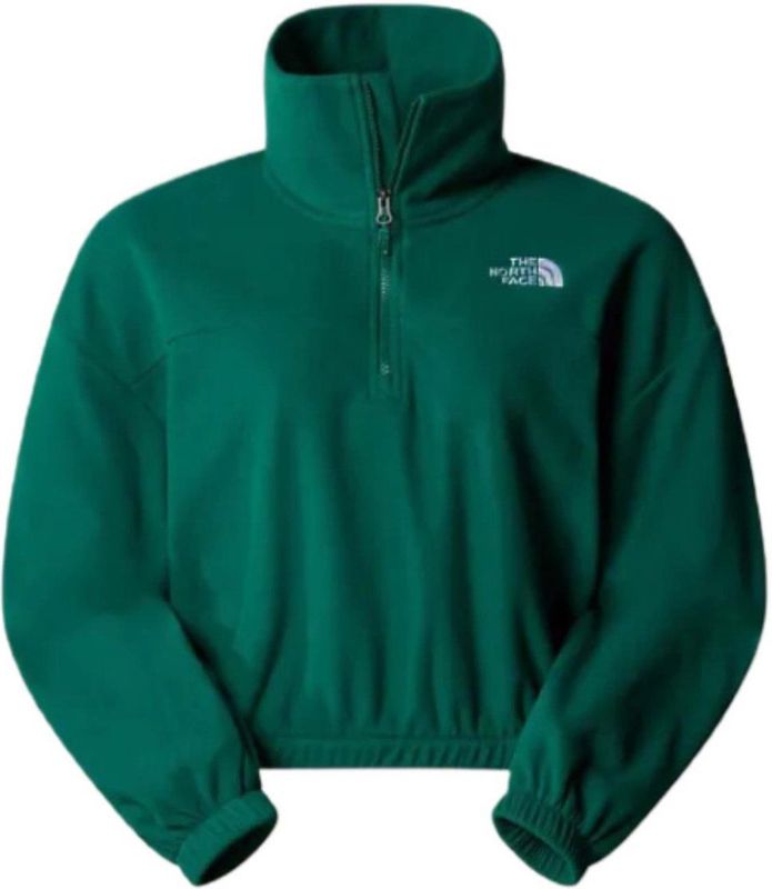 Dames Fleecejack The North Face - Groen, Stijlvol en Functioneel voor Actieve Vrouwen