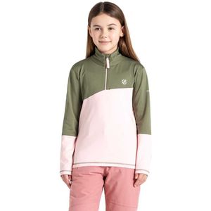 Dare2b Formate Iii Core Stretch Sweatshirt Met Halve Rits Groen,Roze 13 Years Jongens,Meisjes