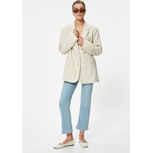 Normale taille Kick Flare Jeansbroek