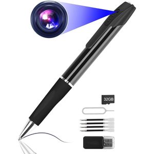 ApexArte® Verborgen Camera - Spy Camera - Spionage - Zwart