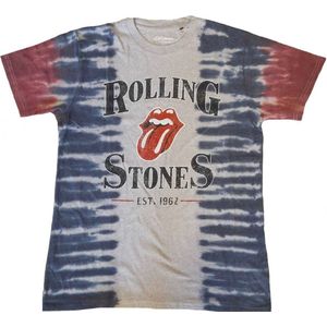 The Rolling Stones - Satisfaction Kinder T-shirt - Kids tm 2 jaar - Grijs/Blauw