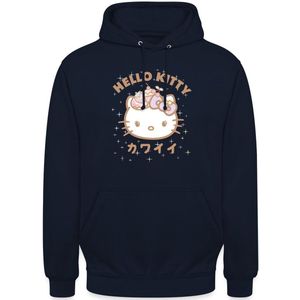 Hello Kitty Kawaii Stijlen Met Sterren Hoodie Unisex