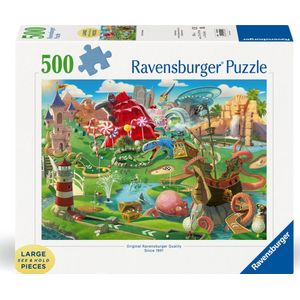 Ravensburger puzzel Putt Putt Paradise - Legpuzzel - 500 Large Format stukjes