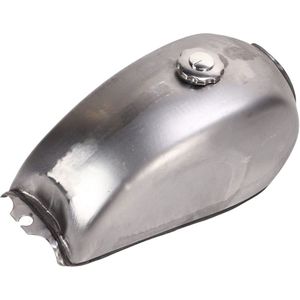 Motorcycle Gas Tank, Pre Drilled Holes Iron Fuel Petrol Tank Impact Resistance For Engine: