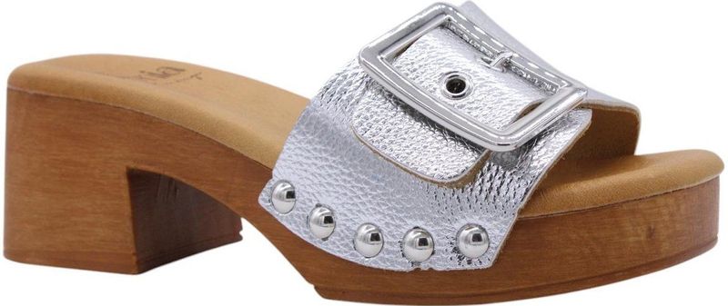 E Mia - Klomp - Zilver - Kunststof