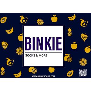 Binkie Socks Box | 2 paar Dames Sokken | Binkie Socks Zonnebloem Sokken | Maat 39-42