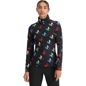 Spyder - Vivid - Sweatshirt - Zwart - Met Halve Rits