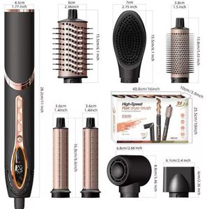 SkyNext 7 in 1 Multistyler Fohn - Haarstyler – Coldshot – Föhnborstel – Haardroger – Stijlborstel – Krulborstel – Haarborstel incl. opbergtas