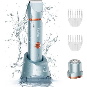 Oplaadbare 2-in-1 Elektrische Bikinitrimmer Voor Vrouwen - Waterdichte IPX7 Scheerapparaat Voor Oksels - Benen En Armen