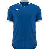 Macron - Wyvern Eco Shirt - Korte Mouw - Royal - Wit