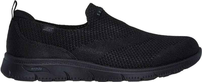 Skechers - Arch Fit Refine 2.0 - Zwarte Sneakers - Dames