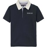 Tommy Hilfiger Ithaca Korte Mouw Poloshirt Blauw 8 Years Jongens