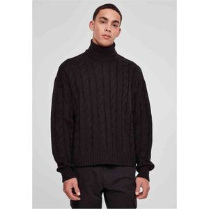 Urban Classics - Boxy roll Sweater/trui - XXL - Zwart