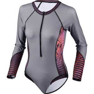 Beco Badsuit Beactive Dames Polyamide/elastaan Grijs Maat 36