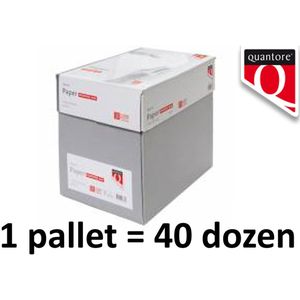 Quantore Economy Kopieerpapier - 200 x pak 500 vel = 1 pallet - 80 gr - wit - business-offer