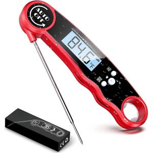 Lexium Vleesthermometer draadloos - Vleesthermometer bluetooth - Vleesthermometer digitaal - Digitale BBQ Thermometer Draadloos - Keukenthermometer